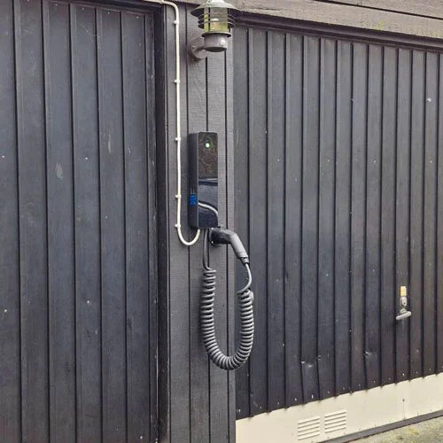 Installation Laddbox garage
